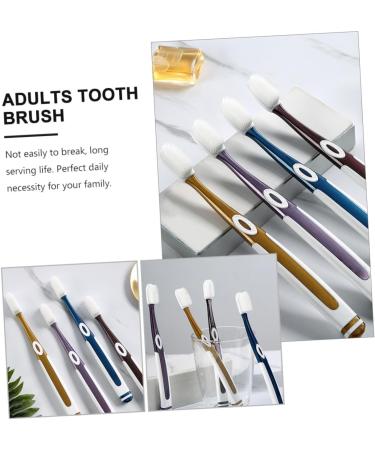 4pcs Nano Toothbrush Set - Extra Soft Durable Toothbrushes for Adults & Kids | Family Oral Care - Buy Online on GoSupps.com