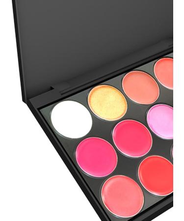 Amagogo 15 Colors Eyeshadow Palette Eyeshadow Palette Waterproof Sweatproof Warm Mild Eye Makeup Palettes for Wedding Women - Buy Online on GoSupps.com