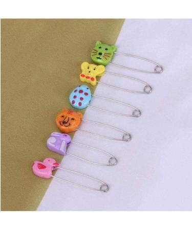 4pcs Kids Plastic Safety Pins for Infant Cloth Nappies - Baby Care Shower Diaper Clips - Buy Online on GoSupps.com