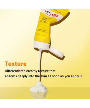 LACTO-DERM Probiotic Moisturizer Cream 3.38 fl. oz - Hydrating Face Cream with Lactobacillus Ceramide & Cholesterol for Dry Rough Skin - International Shipping Available - Buy Online on GoSupps.com