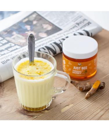 Just Bee Turmeric+ Honey with Vitamins D & C (260g) - Buy Online on GoSupps.com