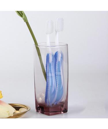 Goovafur Foldable Toothbrush | Portable Travel Toothbrush for Adults & Kids | Ideal for Camping Vacations and Short Trips - Buy Online on GoSupps.com