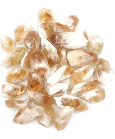 100g Bulk Rough Natural Citrine Point Quartz Druzy Crystal Cluster Specimen Stone Pendant Making Gifts - Buy Online on GoSupps.com