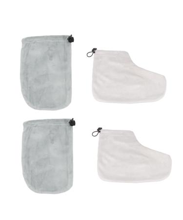 Happyyami 2paires Lot Couvre Pour Bain De Paraffine Protection Pour Mains Et Apr s Cire Chaude