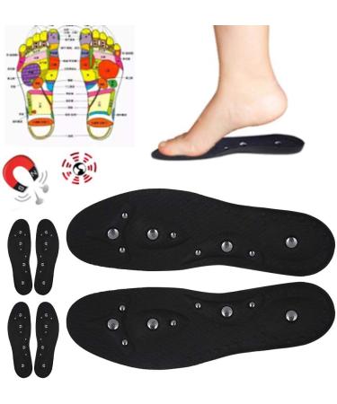 Bionic Magnet Therapy Insoles | Fatigue-Relieving Foot Massage | Unisex Shoe Inserts (L(42-46)) - Buy Online on GoSupps.com