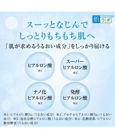Rohto Hada-Labo Goku-jun Hyaluronic Milky Lotion Refill 140ml - Japan Import - Buy Online on GoSupps.com