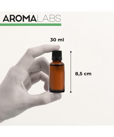 Organic True Lavender Essential Oil 30ml - 100% Pure & Ecocert Certified - Best Therapeutic Grade | AROMA LABS - Buy Online on GoSupps.com