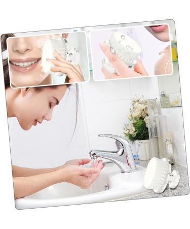 DOITOOL Face Brush Scalp Scrubber Facial Scrubber Body Scruber Deep Cleansing Facial Household Facial Brush Skin Care Brush Manual Face Cleaner Pp Cosmetic Scrub Brush White - Buy Online on GoSupps.com