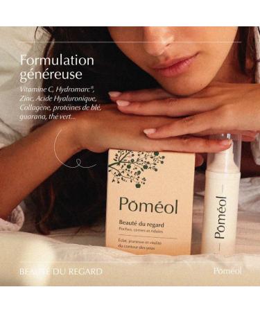 POM OL Food Supplement Anti Dark Circles Bags and Wrinkles Eye Contour 30-day supplement Drainage & Decongestants Hydromarc Hyaluronic Acid Collagen Zinc Vitamins - Buy Online on GoSupps.com