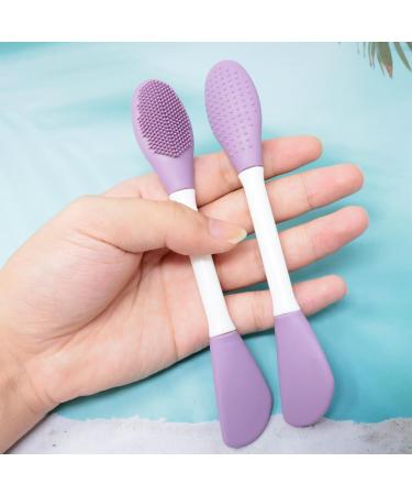 yueton 2PCS Silicone Facial Mask Brush Set - Perfect for DIY Mask Application Cleansing & Skincare - Durable Beauty Tools for Mud Clay Cream and Lotion - Buy Online on GoSupps.com