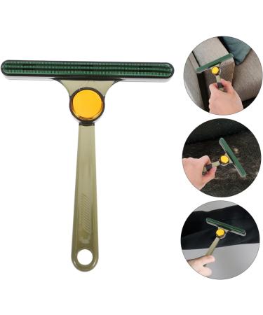 Scraper Lint Remover | Effective Sweater Pilling & Fuzz Removal Tool | Reusable Fabric Shaving Brush (Green 14.5x12x1.8cm) - Shop Internationally - Buy Online on GoSupps.com