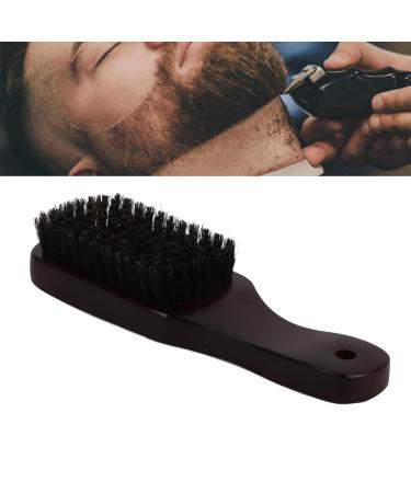 Beard Styling Brush - Soft Elastic Mustache Brush with Wooden Handle for Grooming and Care | International Shipping Available - Buy Online on GoSupps.com