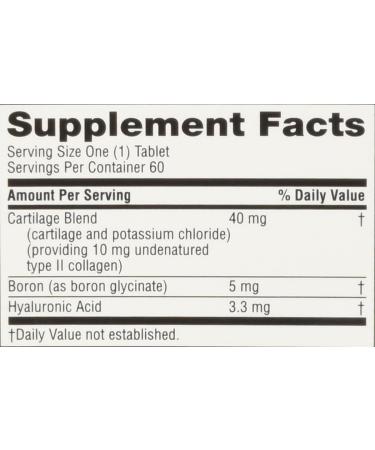 Schiff Move Free Ultra Type II Collagen Hyaluronic Acid Boron Tablets - 60 Count - Buy Online on GoSupps.com