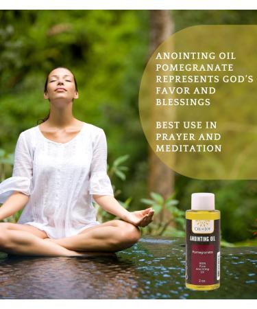 Oil of Joy Pomegranate Anointing Oil - 2 Oz for Prayer & Christian Worship | International Shipping Available - Buy Online on GoSupps.com
