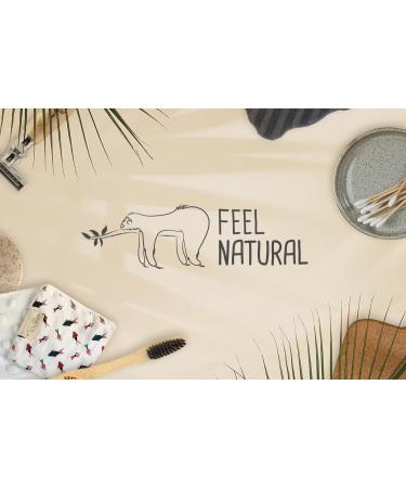 Feel Natural Make-up Remover Squares - Gentle 4-Piece Set for All Skin Types | International Shipping Available - Buy Online on GoSupps.com