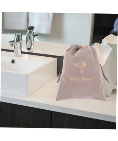Beavorty 5pcs Travel Cosmetic Bag Drawstring Hair Dryer Bags Storage Bag for Hair Dryer Embroidery Make up - Buy Online on GoSupps.com