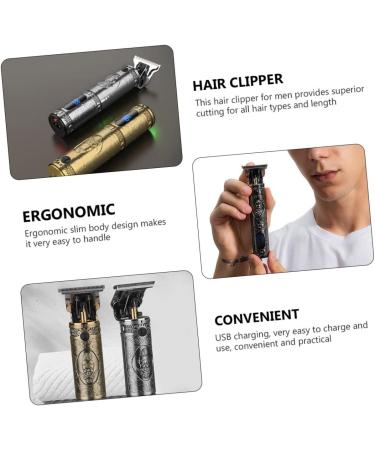 Housoutil 1 Set Oil Head Hair Clipper Salon Hair Clipper Cordless Mens Trimming Kit Pruning Hair Cutting Tools Zero Gap Trimmer Hair Grooming Clipper Buddha Head Man Electric Metal - Buy Online on GoSupps.com