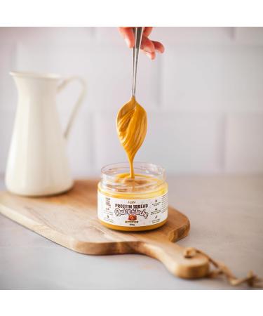 High-Protein Sweetened Milk Cream | With Whey Protein (Milk Protein Concentrate) | Healthy and Delicious Snack | No Palm Oil or Added Sugars | Non-GMO Vegetarian | 250g - Buy Online on GoSupps.com