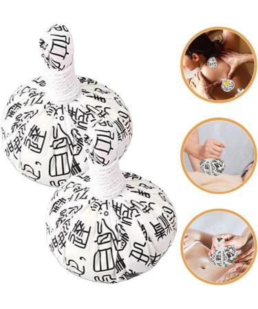 Beavorty Thai Massage Balls - 2 Pack Herbal Compress for Relaxation & Hot Therapy - Spa Quality Aroma Health Bags - Buy Online on GoSupps.com