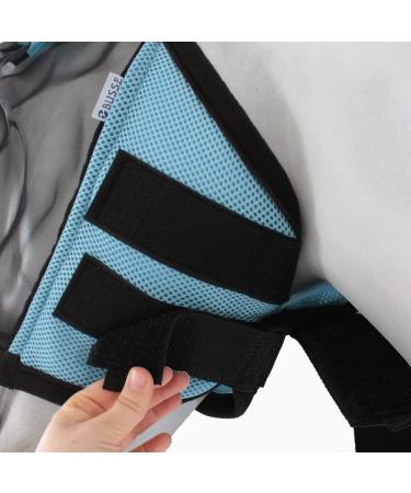 BUSSE Everline Fly Mask for Thoroughbreds - Light Blue/Black | Premium Fly Cover for Horses - International Shipping - Buy Online on GoSupps.com