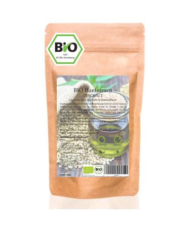 ORGANIC hemp seeds peeled 500g from Germany from the German organic field - additive for smoothies muesli and ice cream peeled 0.5kg