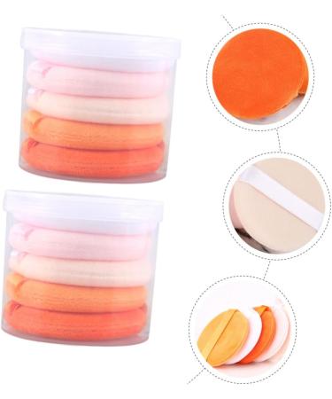 minkissy 8 Boxes Powder Puff Powder Sponge Blending Sponge Esponjas Para Maquillaje Makeup Mat for Vanity Powder Applicator Foundation Puffs Soft Travel Cotton Pad Plastic Abs - Buy Online on GoSupps.com