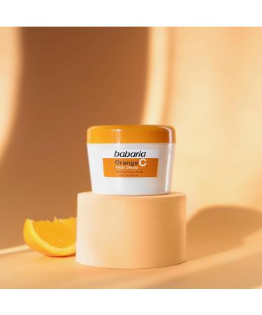 Babaria Vitamin C Face Cream - Brightens Complexion Improves Elasticity Fades Sun Spots - 4.2 oz - High Moisturizing Formula Protects Against Pollutants - International Shipping Available - Buy Online on GoSupps.com