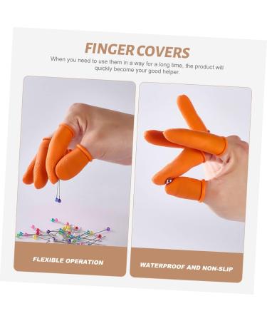 Buy NOLITOY 100pcs Non-Slip Finger Cots - Wear-Resistant Rubber Protectors for Touchscreens & Cell Phones - Disposable Silicone Gel Thumb Covers - Buy Online on GoSupps.com