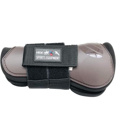 RL24 Tendon & Fetlock Boots Set of 4 - Dark Brown for Thoroughbreds & Warmbloods | International Shipping - Buy Online on GoSupps.com