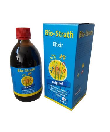 Bio Strath Elixir Original Suisse 500 ml | 2 packs | Strath-B | Scirop Energy and Tonics energy metabolism nervous system