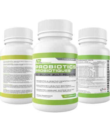Probiotics 50 Billion by Nutraperformance - Quality Canadian Probiotic Supplement for Men and Women - Buy Online on GoSupps.com