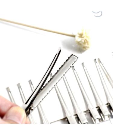 300 Pieces Metal Duck Bill Hair Clips Handmade Metal Curl Clips Women Styling - Buy Online on GoSupps.com
