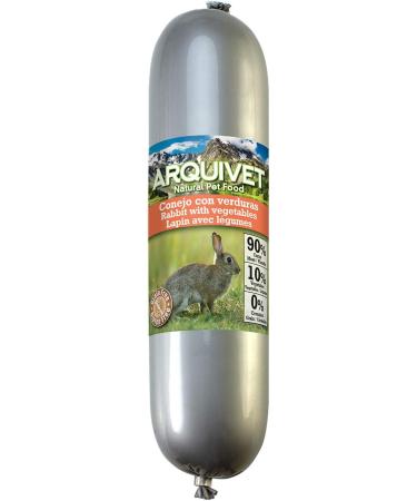 Arquivet Rabbit Sausage with Vegetables for Dogs 500 g 1 Unit (Pack of 1) - Buy Online on GoSupps.com