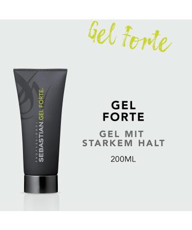 Sebastian Gel Forte Strong Hold Gel 200ml - Premium International Hair Styling Product - Buy Online on GoSupps.com