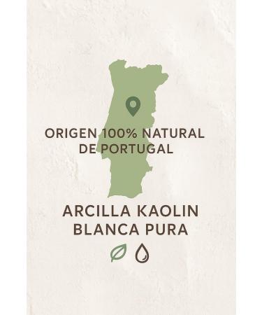 KAPTAN LDA White clay earth 100 natural from Portugal cosmetic powder for facial masks skin care and natural beauty 100 g - Buy Online on GoSupps.com