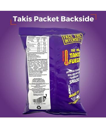 Takis 55g (PACK OF 3) - Fuego Flavour - Chilli Pepper and Lime Corn Chips - UK product - Popular Snack - Party Snack - Multipack (55g x 3) - BY BLISSIFY - Buy Online on GoSupps.com
