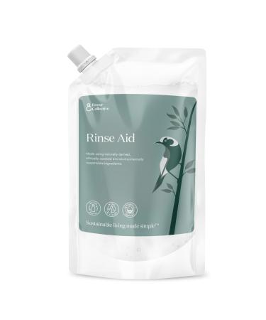 Bower Collective Rinse Aid Refill | Natural Dishwasher Cleaner Liquid | Concentrated Detergent Dishwashing Rinse Aid | Fragrance Free 1 Litre 1L