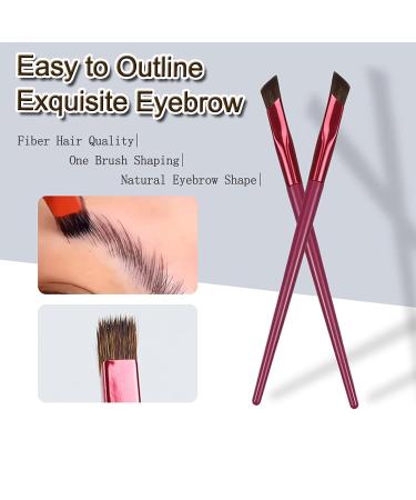 4Pcs 4D Hair Stroke Brow Stamp & Multi-Function Eyebrow Brush Set - Professional Makeup Tool for Filling & Concealing Eyebrows (Large and Small) - Buy Online on GoSupps.com