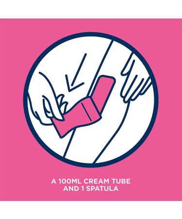 Veet Sensitive Skin Hair Removal Cream 100g - Gentle Hair Removal - Buy Online on GoSupps.com