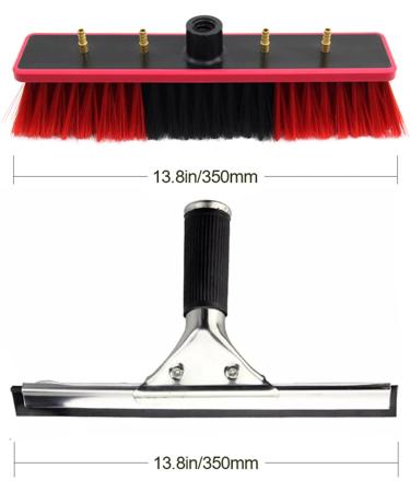 Window Cleaning Pole Kit Water Fed Telescopic Brush Extendable Cleaner Conservatory Roof Extending Rod Water Spray Brush Window Glass Photovoltaic Plate Cleaning 5.4M/18FT - Buy Online on GoSupps.com