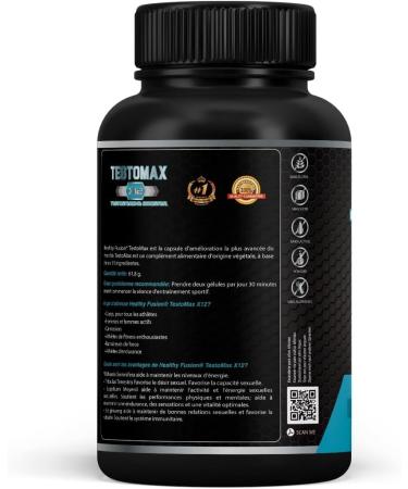 Powerful Pure Testosterone Booster | Andean Maca and Taurine | Boosts your intimate relationships | Increases muscle mass and physical performance | Fat-burning action | 120 caps. - Buy Online on GoSupps.com