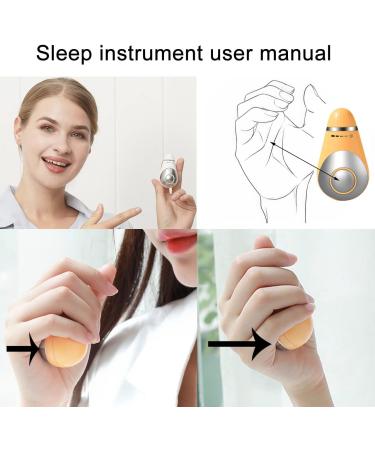 Handheld Sleep Aid Device for Insomnia Relief | USB Charging Microcurrent Sleep Instrument for Adults | Fast Anxiety Relief | Sleep Better Tonight - Buy Online on GoSupps.com