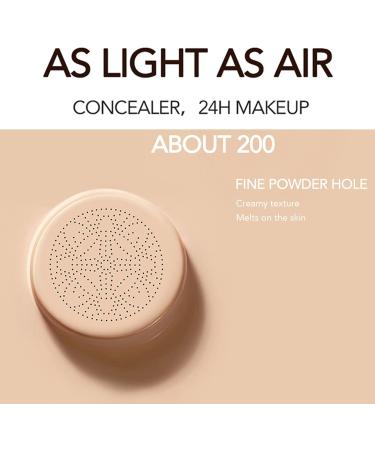 Concealer BB Cream Mushroom Head Air Cushion CC Cream Cover Facial Blemishes Brightening Natural Naked Makeup Foundation 03 # Special Black Leather - Buy Online on GoSupps.com