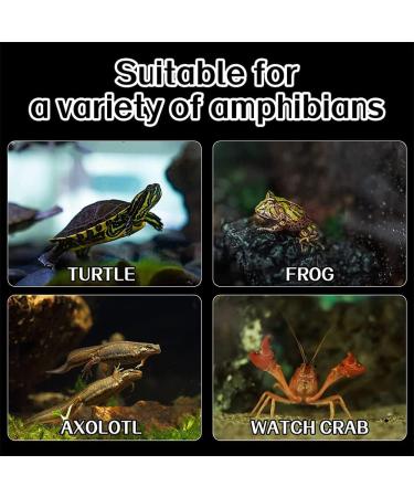 hisunfarm Turtle Floating Basking Platform Aquarium Decorations Decor Artificial Bark with Suction Cups for Tortoise Climbing Platform Resting Terrace Step (Rock Brown) - Buy Online on GoSupps.com