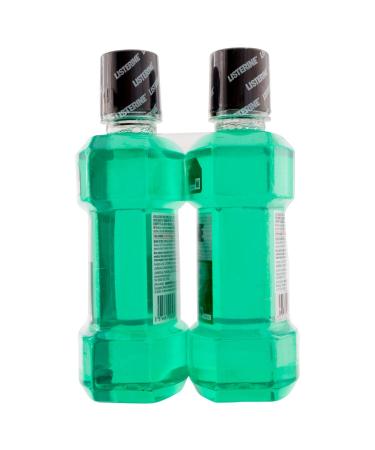 Buy Listerine Triple Action Mouthwash - Strong Teeth & Healthy Gums | 2 Packs of 1L (2L Total) - Fast International Shipping - Buy Online on GoSupps.com