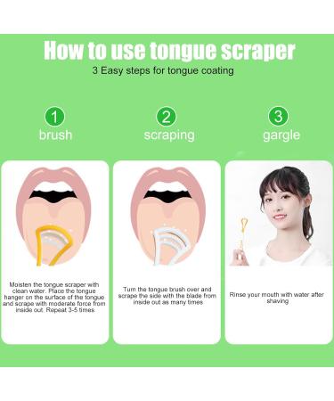 Toatelu 15-Piece Soft Tongue Cleaner Set - Tongue Scraper & Brush for Bad Breath - Individually Packaged Random Colors - Buy Online on GoSupps.com