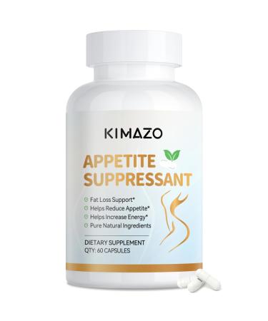 KIMAZO New-Appetite Suppressant Weight Loss Pills for Women - Belly Fat Burner for Women | Metabolism Booster and Carb Blocker Burn Fat 24/7-3rd Party Tested Weight Loss Diet Pills - 60 Capsules