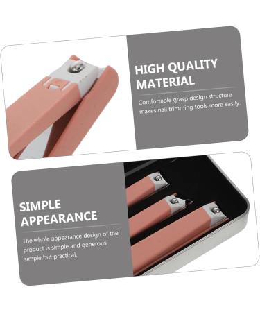 1set Anti-Splash Nail Clippers Toe Nail Scissors Fingernails Clippers and Toenails Clippers Fingernail File Nails Household Nail Scissors Abs Manicure Pedicure Scissors - Buy Online on GoSupps.com