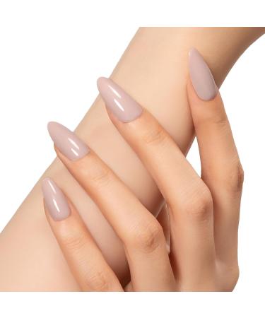 MEGIOR Nude Pink Gel Nail Polish 15ml Gel Polish 1PCS Soak Off UV LED Nail Gel Polish for Nail Art Manicure Salon DIY Home for Women Girls Nails - Buy Online on GoSupps.com