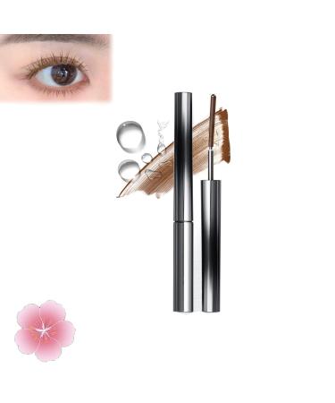 Generic Lijieyou Mascara Lijieyou Curling Iron Mascara metal wand mascara black Curling Mascara For Straight Lashes Iron Wand Mascara Waterproof Curling Mascara Waterproof (Curl Brown)